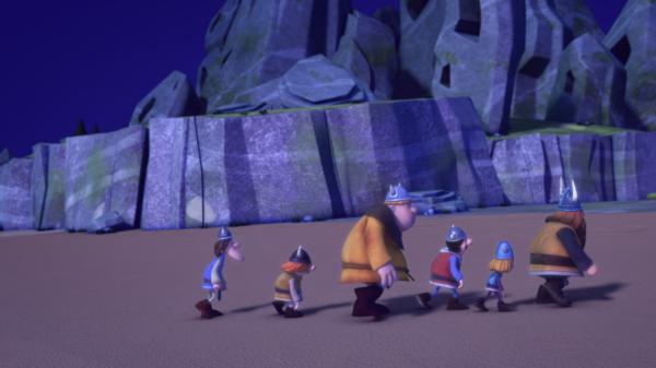 Bild 1 von 7: Die Wikinger erkunden die \