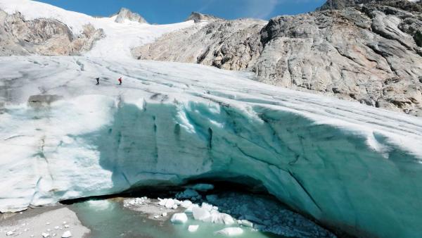 Bild 1 von 3: Im Bild: der Gletscherfluss Isel, in Osttirol.