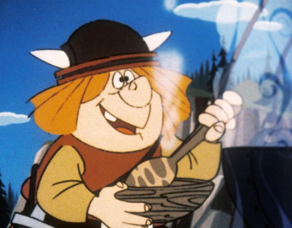 Bild 1 von 3: Im Bild: Snorre kocht eine kräftige weiße Bohnensuppe.