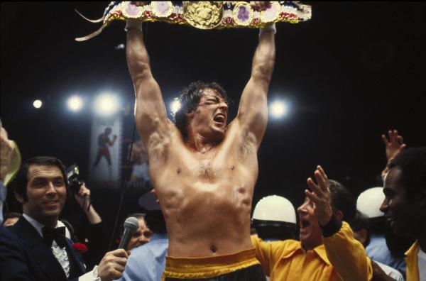 Bild 1 von 8: So sieht ein stolzer Sieger aus: Rocky Balboa (Sylvester Stallone) ...