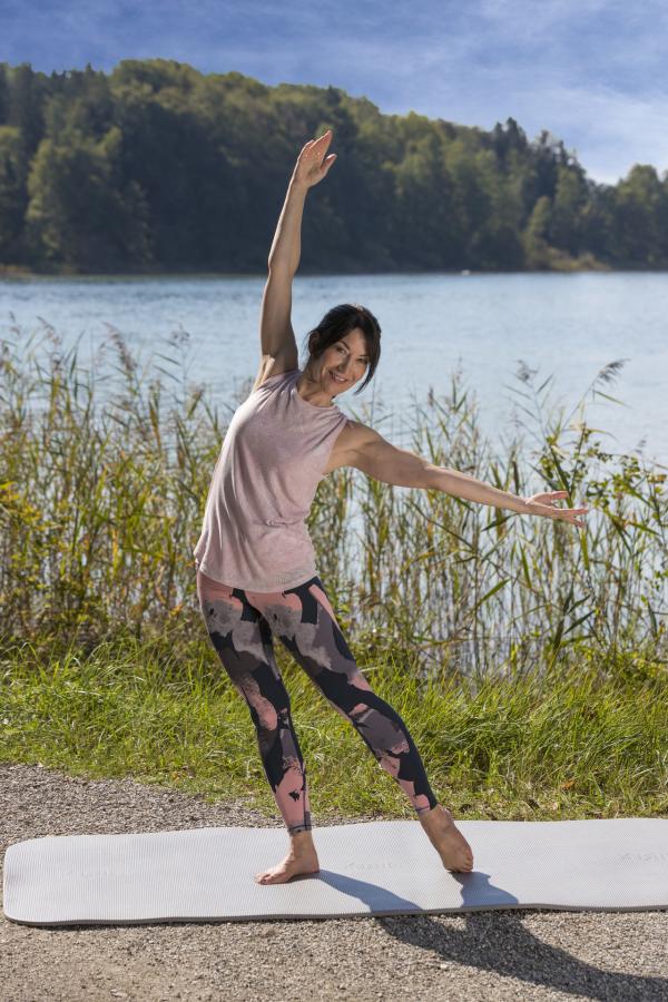 Bild 1 von 1: Erfrischendes Faszientraining mit Christiane Reiter.