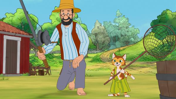 Bild 1 von 5: Pettersson und Findus gehen auf Jagd nach dem \