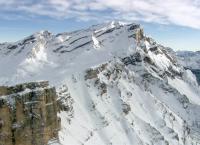 Die Alpen im Winter
