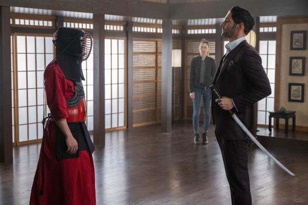 Bild 1 von 1: Lucifer (Tom Ellis, r.)