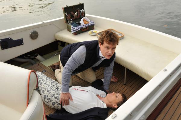 Bild 1 von 5: Ein Badeausflug mit tödlichem Ende. Ludger Ruge (Alexander Wussow) kann leider nichts mehr für seine Freundin Silke Bach (Mirjam Woggon-Barthel) tun.