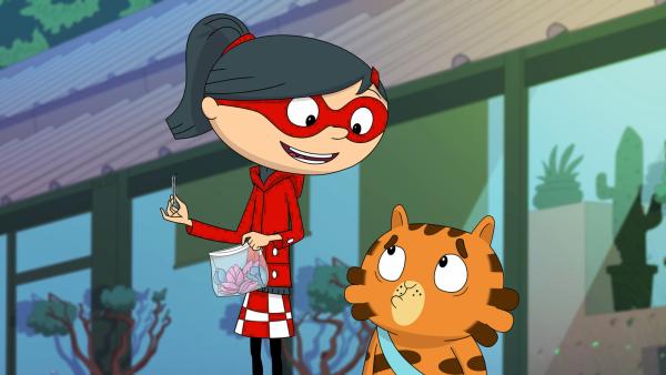Bild 1 von 2: Mirette und Jean Cat bei der Beweisaufnahme.