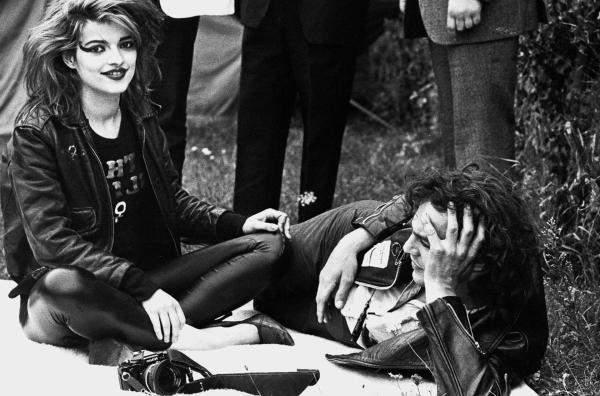 Bild 1 von 4: Nina Hagen vor ihrem Konzert auf der Loreley Freilichtbühne am 17. August 1978.