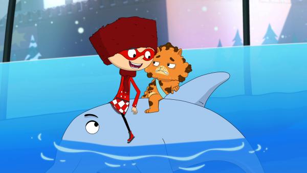 Bild 1 von 5: Jean Cat mag nicht im Aquarium des Großen Gefährlichen Gangsters sein.