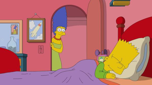 Bild 1 von 22: Marge (l.); Bart (r.)
