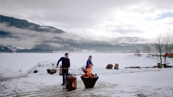 Bild 1 von 4: Zweites Festtagsessen aus Voss: Smalahovet - traditionell geflammter Schafskopf.