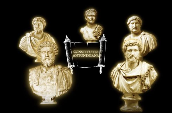 Bild 1 von 1: Im Jahr 212 nach Christus verlieh eine Verordnung von Kaiser Caracalla, die sogenannte Constitutio Antoniniana, allen freien Bewohnerinnen und Bewohnern des Römischen Reichs das römische Bürgerrecht.