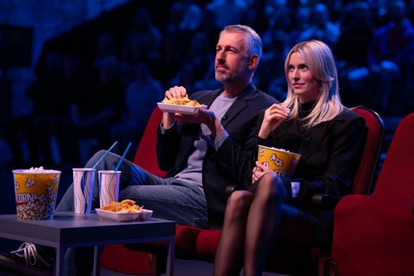 Bild 1 von 5: Sebastian Pufpaff (l.); Lena Gercke (r.)