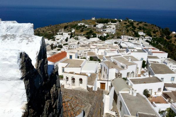 Bild 1 von 3: Vom Kloster auf Patmos -- dem Evangelisten Johannes gewidmet, der hier in einer Grotte seine \
