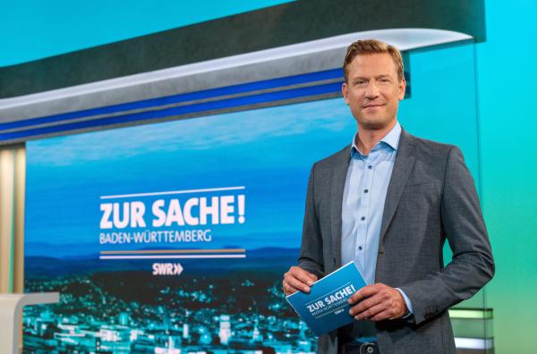 Bild 1 von 3: Zur Sache Baden-Württemberg - Moderator Florian Weber