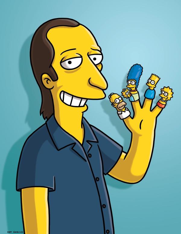 Bild 1 von 20: (20. Staffel) - Der ehemalige Produzent der Simpsons: David Mirkin ganz in Gelb