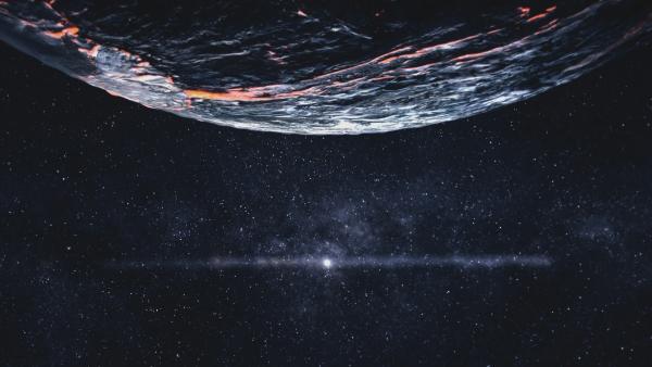 Bild 1 von 3: Astronomen spekulieren, wie der rätselhafte Planet 9 aussehen könnte. Bisher gibt es kein Bild von diesem Himmelskörper.