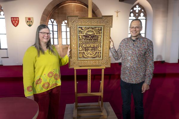 Bild 1 von 1: Dieser Haussegen ist ein Erbstück.