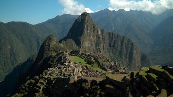 Bild 1 von 15: Im 15. Jahrhundert errichteten die Inka auf mehr als 2000 Meter Höhe die Stadt Machu Picchu. Neueste Forschungen deuten darauf hin, dass der Ort eine geologische Besonderheit aufweist.