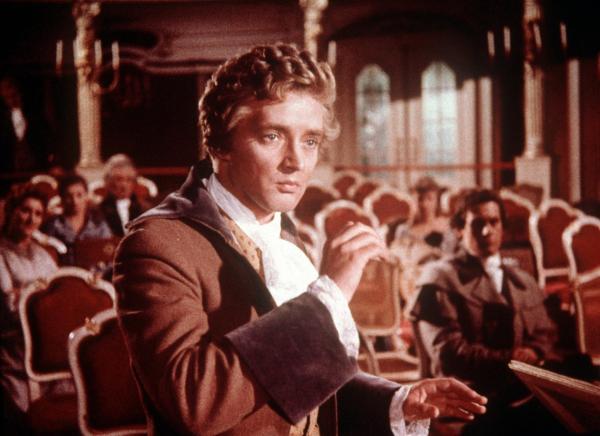 Bild 1 von 3: Im Bild: Oskar Werner (Wolfgang Amadeus Mozart).