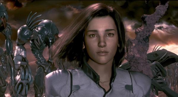 Bild 1 von 3: Dr. Aki Ross durchlebt immer häufiger Visionen, in denen sich ihr die phantomartigen Aliens zeigen. Doch was haben diese rätselhaften Botschaften zu bedeuten?