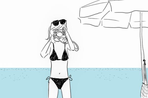 Bild 1 von 2: Chantal hat nur heute Zeit, sich für einen Kurzfilm-Wettbewerb zu bewerben, für den sie alle Kriterien erfüllt. Doch bei der Vorbereitung kommt ihr ständig der ganz normale Wahnsinn des Alltags in die Quere.