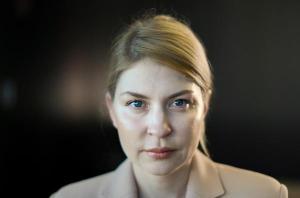 Bild 1 von 2: Olha Stefanischyna ist stellvertretende Ministerpräsidentin und Ministerin für die europäische und euro-atlantische Integration der Ukraine.