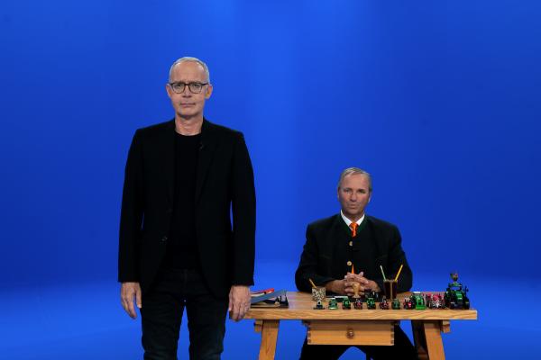 Bild 1 von 10: Wolfgang mit Christian Süß (links).