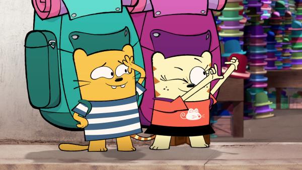 Bild 1 von 2: Ollie und Moon reisen nach Bolivien.