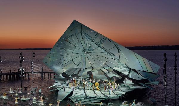 Bild 1 von 15: La traviata, Bregenzer Festspiele.