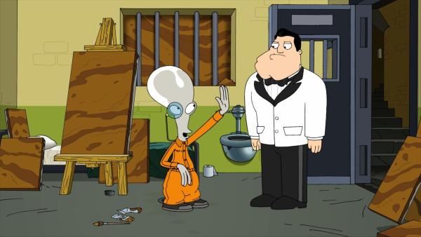Bild 1 von 6: Roger alias Tearjerker (l.); Agent Stan Smith (r.)