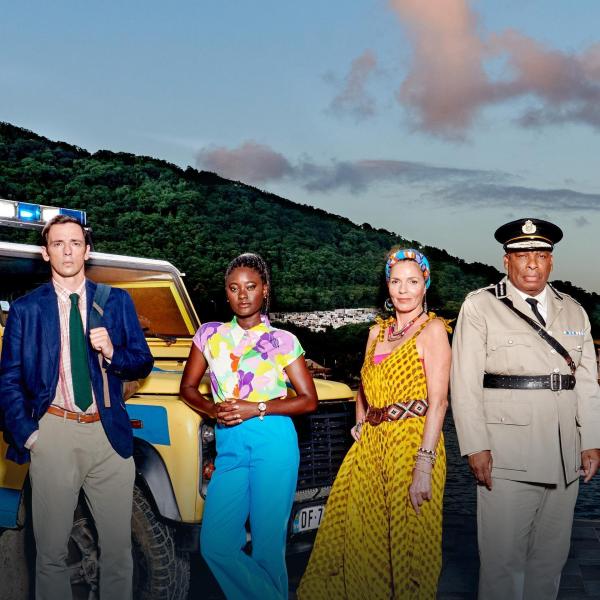 Bild 1 von 63: Im Bild (v.li.): Ralf Little (DI Neville Parker), Shantol Jackson (DS Naomi Thomas), Elizabeth Bourgine (Catherine Bordey), Don Warrington (Comm. Selwyn Patterson).