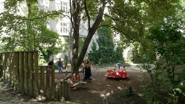 Bild 1 von 5: Das Planquadrat ist ein sicherer Raum fu?r Familien.