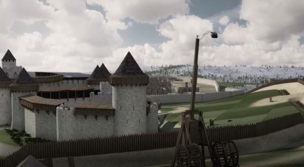 Bild 1 von 12: Festung von Richard Löwenherz: Die Architektur mit ihren vielen Türmen und Mauern ist im 12. Jahrhundert einzigartig.