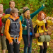 Mit Burnout durch den Wald