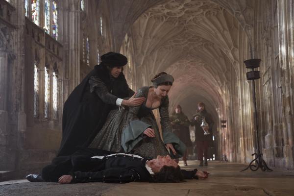 Bild 1 von 5: (v.l.n.r.) Thomas More (Andrew Buchan); Maggie Pole ( Laura Charmichael); William Compton (Luke Mullins)