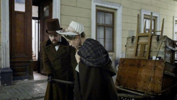 Bild 1 von 13: Im Bild: Das Ehepaar Vinzenz und Elisabeth Fleischer bezahlte im Winter 1830 den denkbar höchsten Preis für sein Fehlverhalten beim großen Hochwasser.