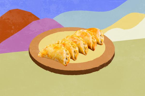 Bild 1 von 2: Empanadas sind gefüllte Teigtaschen und gehören zu den bekanntesten Spezialitäten Argentiniens.