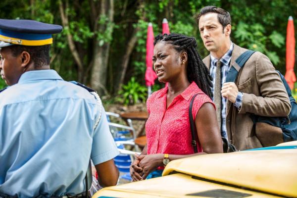 Bild 1 von 56: Im Bild (v.li.): Tahj Miles (Officer Marlon Pryce), Shantol Jackson (DS Naomi Thomas), Ralf Little (DI Neville Parker).