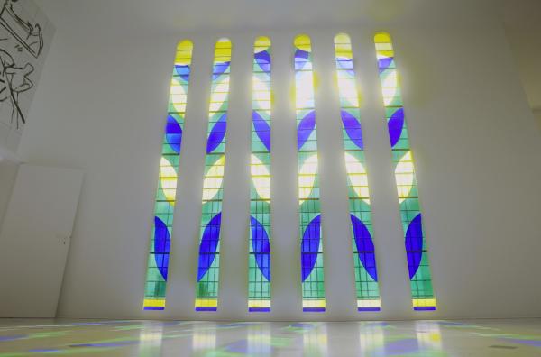 Bild 1 von 6: Eine Hommage an Farbe und Licht: Henri Matisse plante und gestaltete die Rosenkranzkapelle als sein letztes großes Werk.