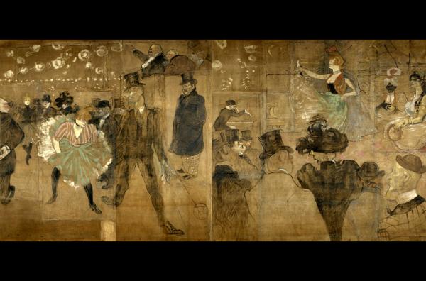 Bild 1 von 18: 1895 malte Toulouse-Lautrec den Auftritt der berühmten Tänzerin Louise Weber, die den Spitznamen \