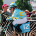 Im Rennstall ist das Zebra los
