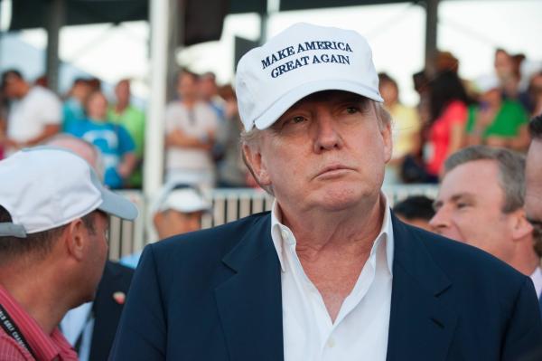 Bild 1 von 3: Donald Trump bei einer Wahlkampfveranstaltung