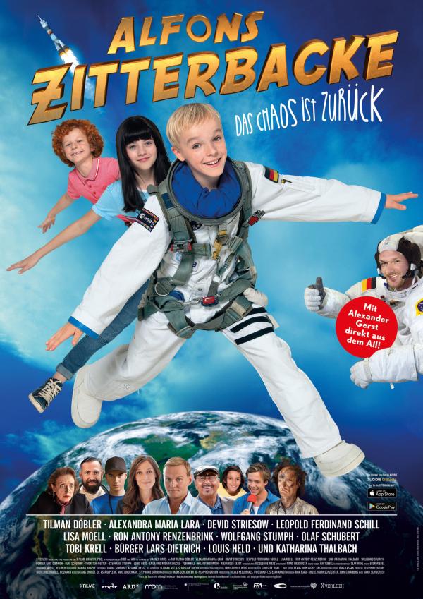 Bild 1 von 18: Filmplakat Alfons Zitterbacke: Benni (Leopold Ferdinand Schill) und Emilia (Lisa Moell) Alfons (Tilman Döbler)
© MDR/Edith Held - Honorarfreie Verwendung gemäß AGB im redaktionellen Zusammenhang mit genannter Sendung bei Nennung \