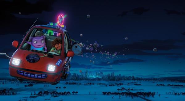 Bild 1 von 17: Die ungleichen Freunde Oh (l.) und Tip (r.) müssen zusammen nicht weniger als die Erde sowie die Heimat des Außerirdischen Oh retten. Ein ganz besonderes Abenteuer beginnt ...