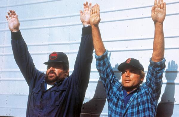 Bild 1 von 5: Zwei bärenstarke Typen: Roscoe (Terence Hill, r.) und Doug (Bud Spencer, l.) ...