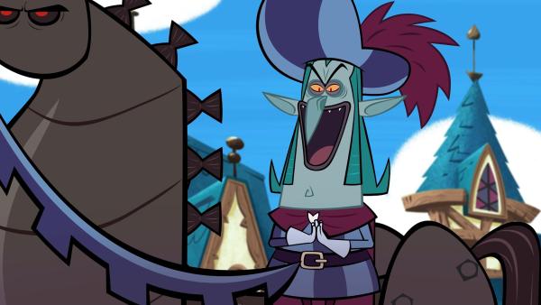 Bild 1 von 3: Sheriff Vipkrad treibt im Dorf sein Unwesen.