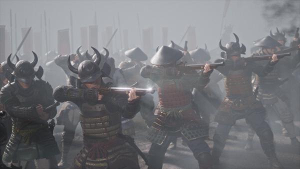 Bild 1 von 4: In der Schlacht von Sekigahara entscheidet sich das Schicksal Japans. Zwei große Armeen stehen sich gegenüber.