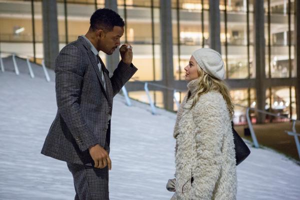 Bild 1 von 27: Im Bild: Will Smith (Nicky), Margot Robbie (Jess).