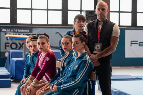 Bild 1 von 8: Bereits seit acht Jahren sind sie ein eingeschworenes Team, die Kunstturnerinnen des Teams \