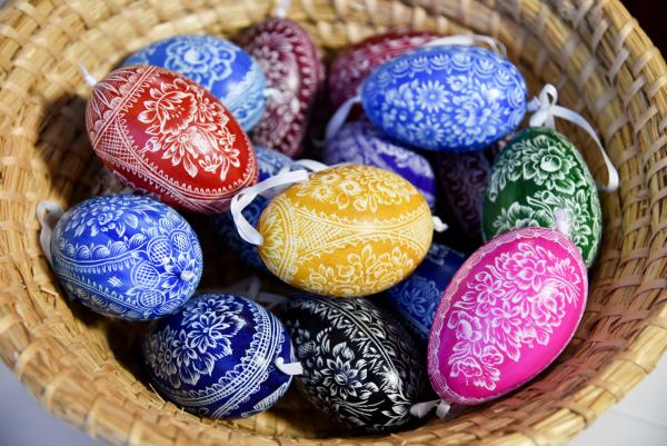 Bild 1 von 5: Mährische (tschechische) Ostereier.